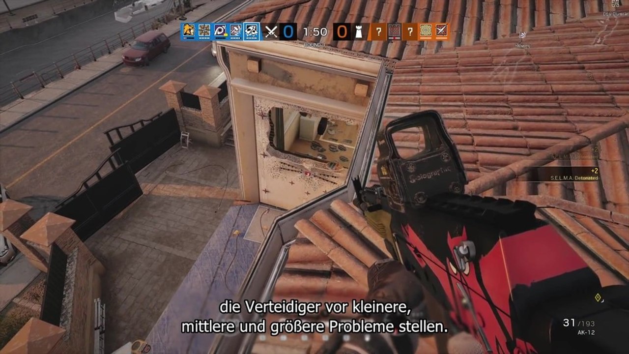 Rainbow Six: Siege zeigt die Fähigkeiten der Steel-Wave Operator