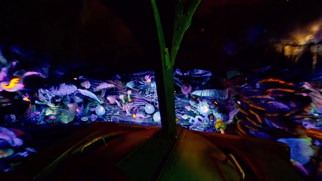 Journey to the Center of the Earth Dark Ride (DisneySea Theme Park - Chiba, Japan) - 4k Dark Ride POV Experience