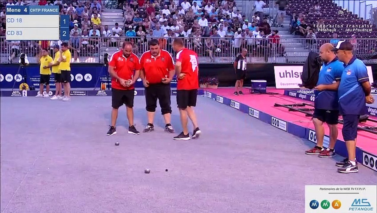 CHPT DE FRANCE TRIP SENIORS - BERGERAC 2022 - 16E CD83 VS CD18