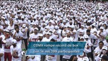 CDMX noquea a Rusia: Clase Masiva de Box rompe Récord Guinness