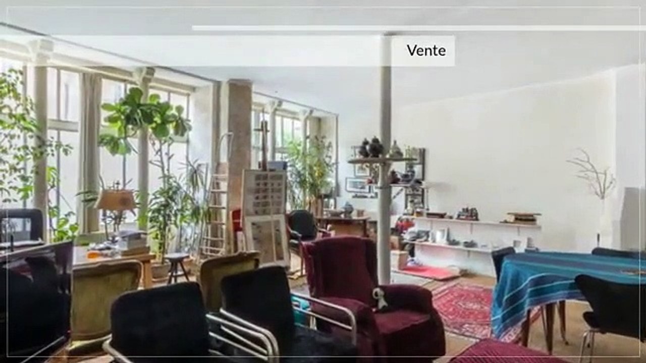 Canal Saint Martin, loft en duplex 131 m2