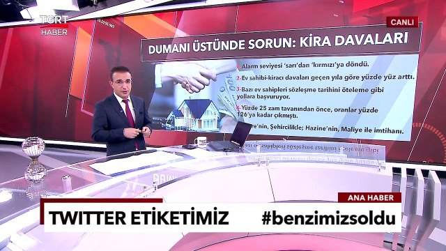 Ev Sahibi-Kiracı Davalara Geçen Yıla Göre Yüzde Yüz Arttı - Ferhat Ünlü ile TGRT Ana Haber