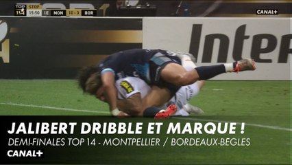 L'essai en contre de Jalibert - Demi-finales Top 14