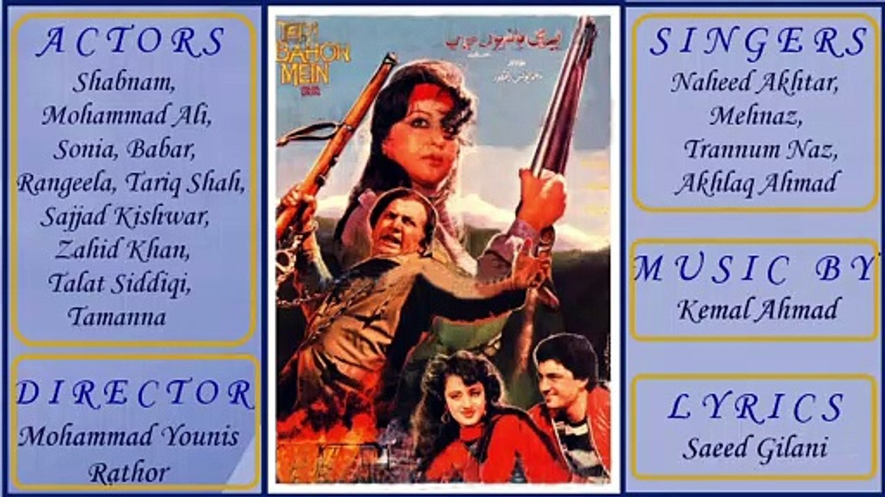 Teri Meri Dosti Toot Jati - Mehnaz - Film Teri bahon Mein