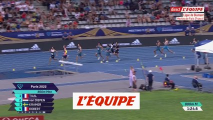 Robert, prince du 800 m - Athlé - Meeting de Paris