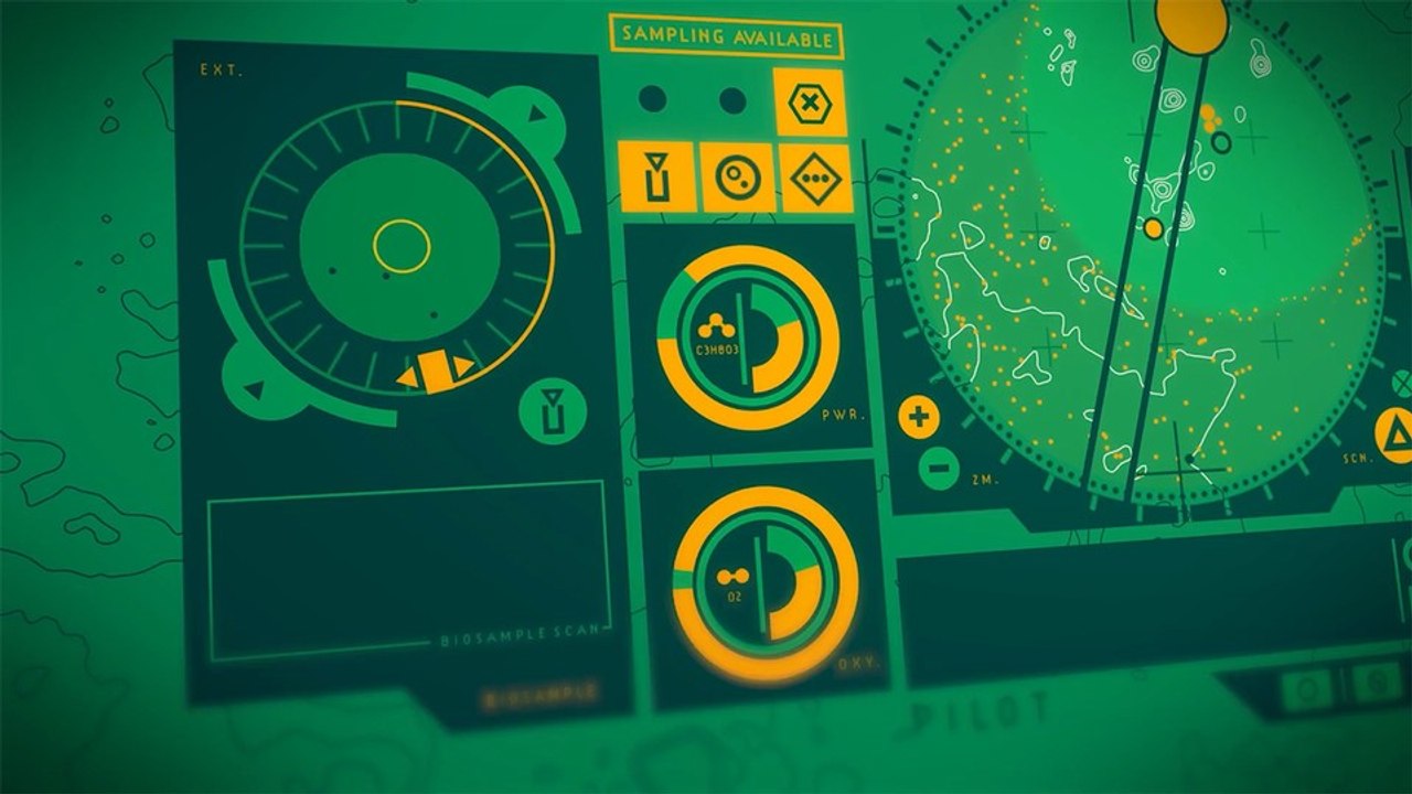 In Other Waters - Gameplay aus dem Xenobiologie-Adventure