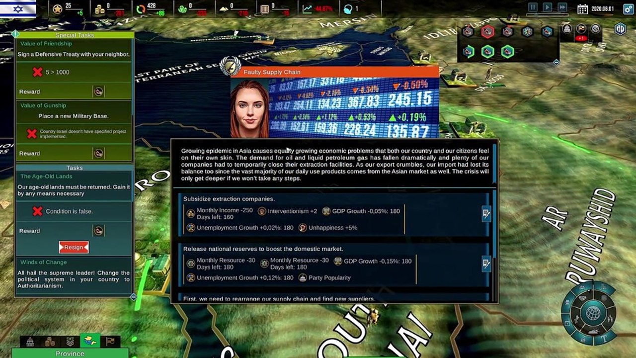 Realpolitiks 2 - Erste Szenen aus dem Globalstrategie-Spiel