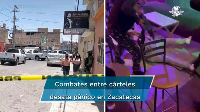Balaceras y persecuciones desatan el pánico entre pobladores de Jerez, Zacatecas