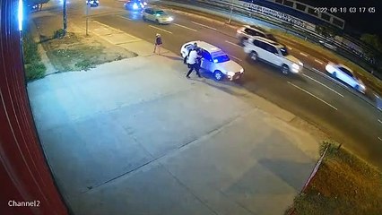 Circula video en el que una mujer es brutalmente golpeada en Santa Cruz