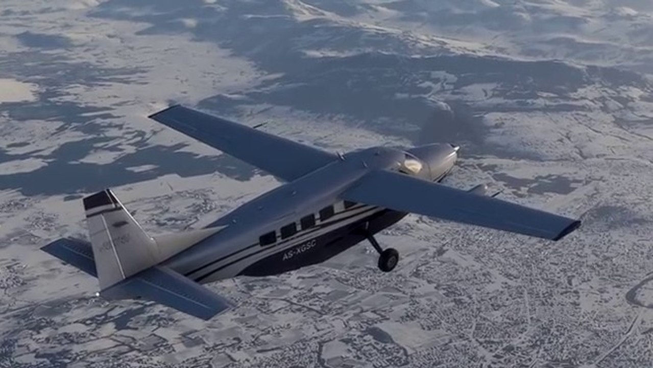 Schnee-Trailer zum Flight Simulator 2020 zeigt das dynamische Wettersystem