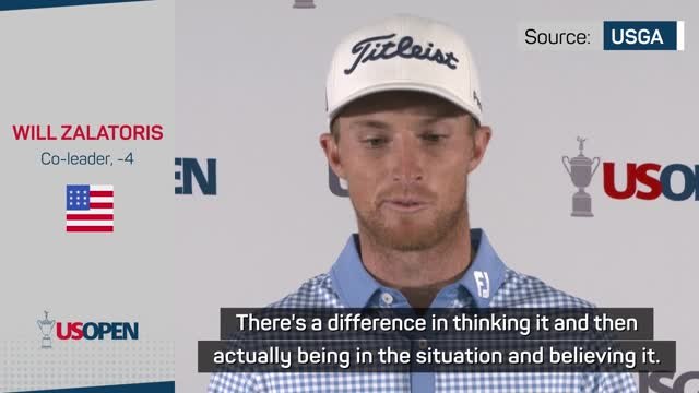 Zalatoris feeling right at home as U.S. Open contender