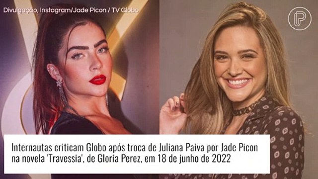 Juliana Paiva perde papel em 'Travessia' para Jade Picon e web reclama: 'Ela merecia tanto'