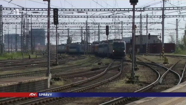 Protestný rušňový konvoj Bratislava-Petržalka - Hlavná stanica