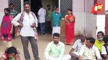 Family Stages Protest At Hospital In Koraput Over Unavailability Of Hearse