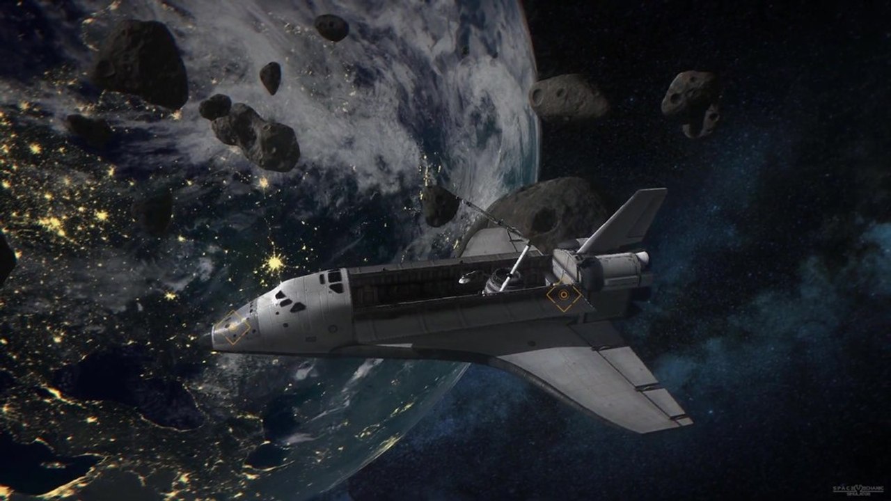 Space Mechanic Simulator - Erstes Gameplay aus dem SciFi-Tüftelspiel