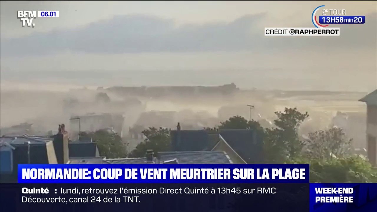 En Normandie, un coup de vent soudain fait un mort et plusieurs blessés