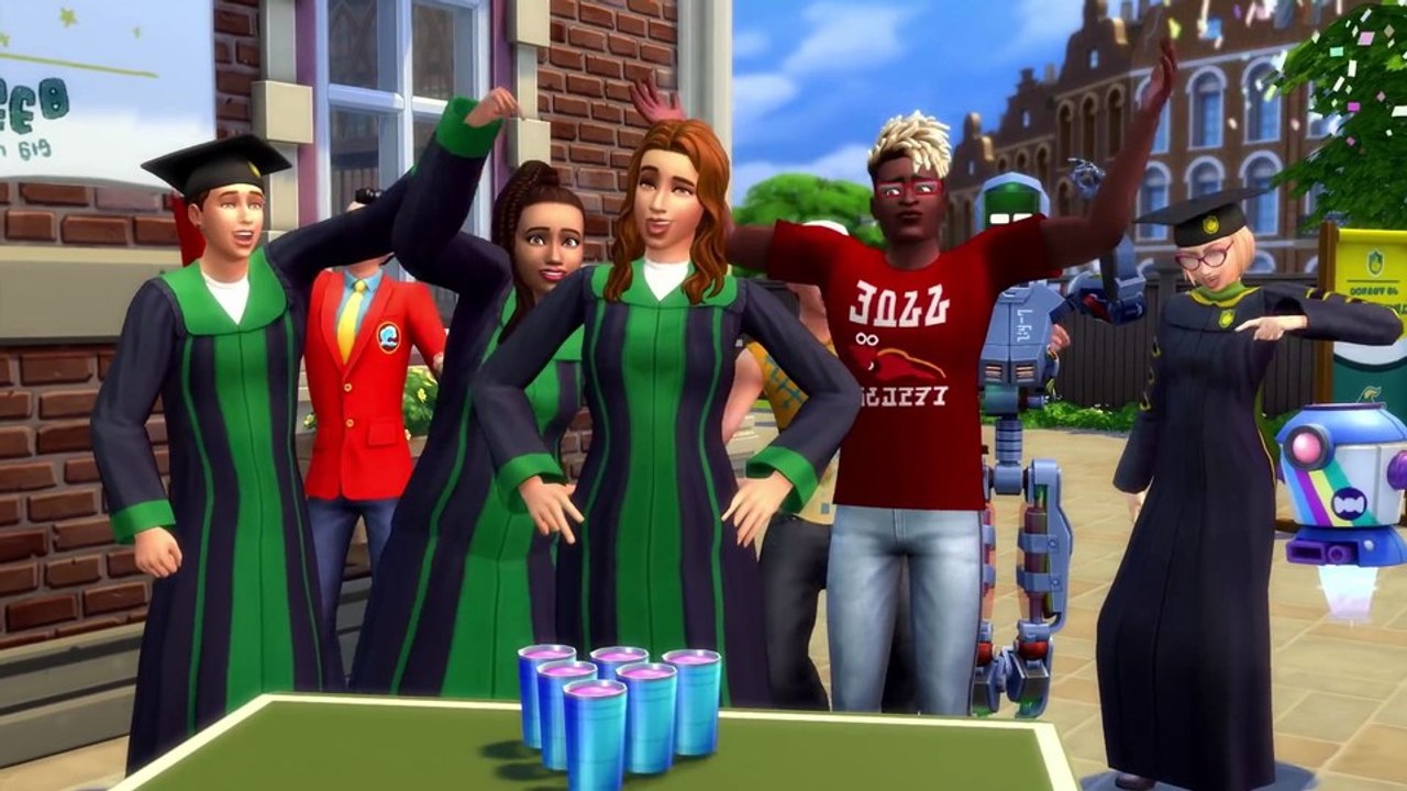 Die Sims 4 - Die neue Erweiterung 'An Die Uni!' lässt eure Sims studieren