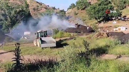 Yüzlerinde kömür karasıyla mevsimlik işçiler