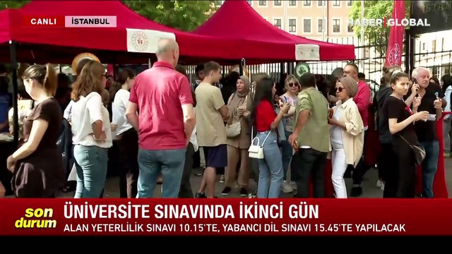 Üniversite sınavında ikinci gün: Öğrenciler Alan Yeterlilik Testleri (AYT) ve Yabancı Dil Testi'nde (YDT) ter dökecek