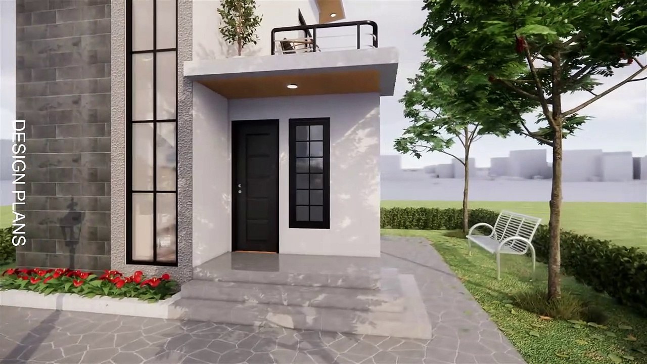 (2 Bedroom) Small House Design 5x5 METER With Roof Deck