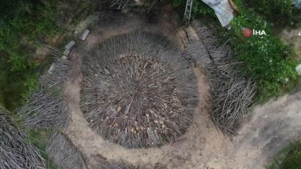 İstanbul'un mangal kömür ihtiyacı Şile'den karşılanıyor