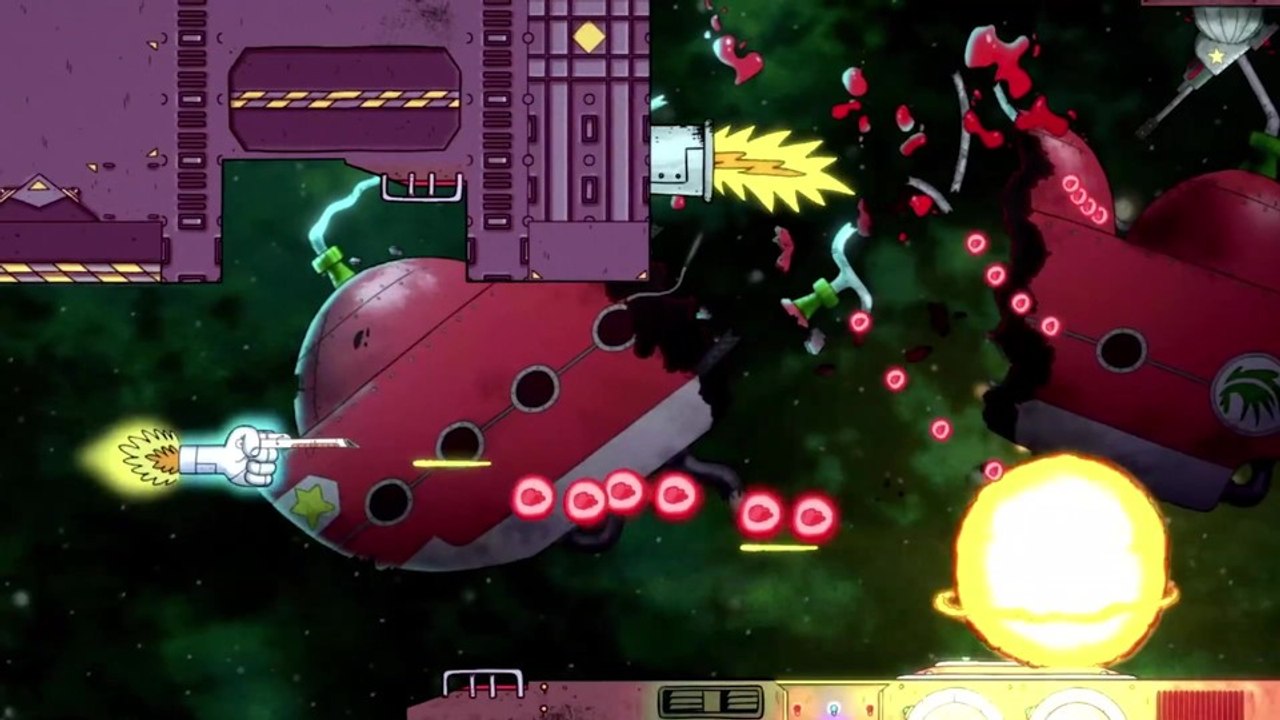 Freedom Finger - Launch-Trailer zum Cartoon-Sidescroller