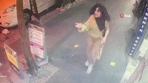 Son dakika haberleri: İstanbul'da akıl almaz anlar kamerada: Yolda yürüyen kadını tokatladı, darp edildi
