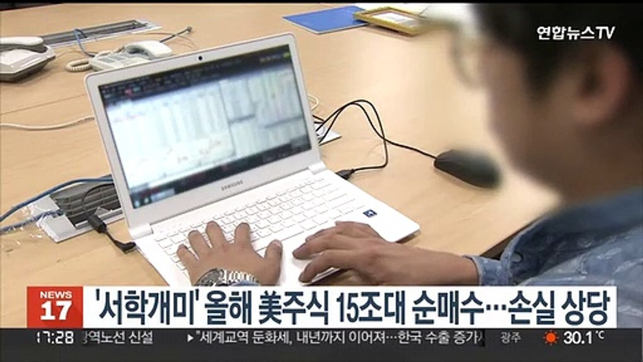 '서학개미' 올해 美주식 15조대 순매수…손실 상당