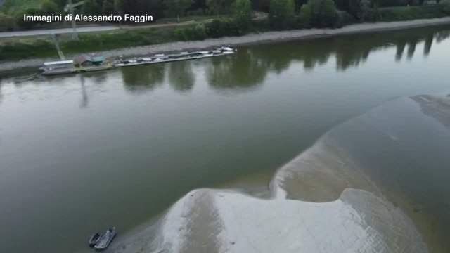 Siccita', le acque del Po mai cosi' basse da 70 anni: la situazione nel Mantovano