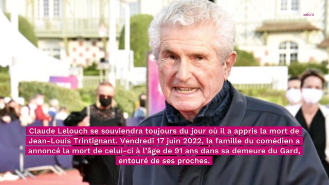 Jean-Louis Trintignant : Claude Lelouch arrêté par la police après avoir appris sa mort