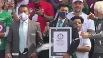 Ciudad de México consigue el Récord Guinness a la clase de boxeo más grande del mundo
