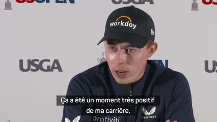 US Open - Fitzpatrick : "Ma victoire en 2013 me donne un avantage sur les autres"