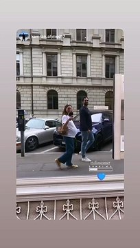 Ilona Smet et son ventre très arrondi dans la story Instagram de son mari Kamran Ahmed.