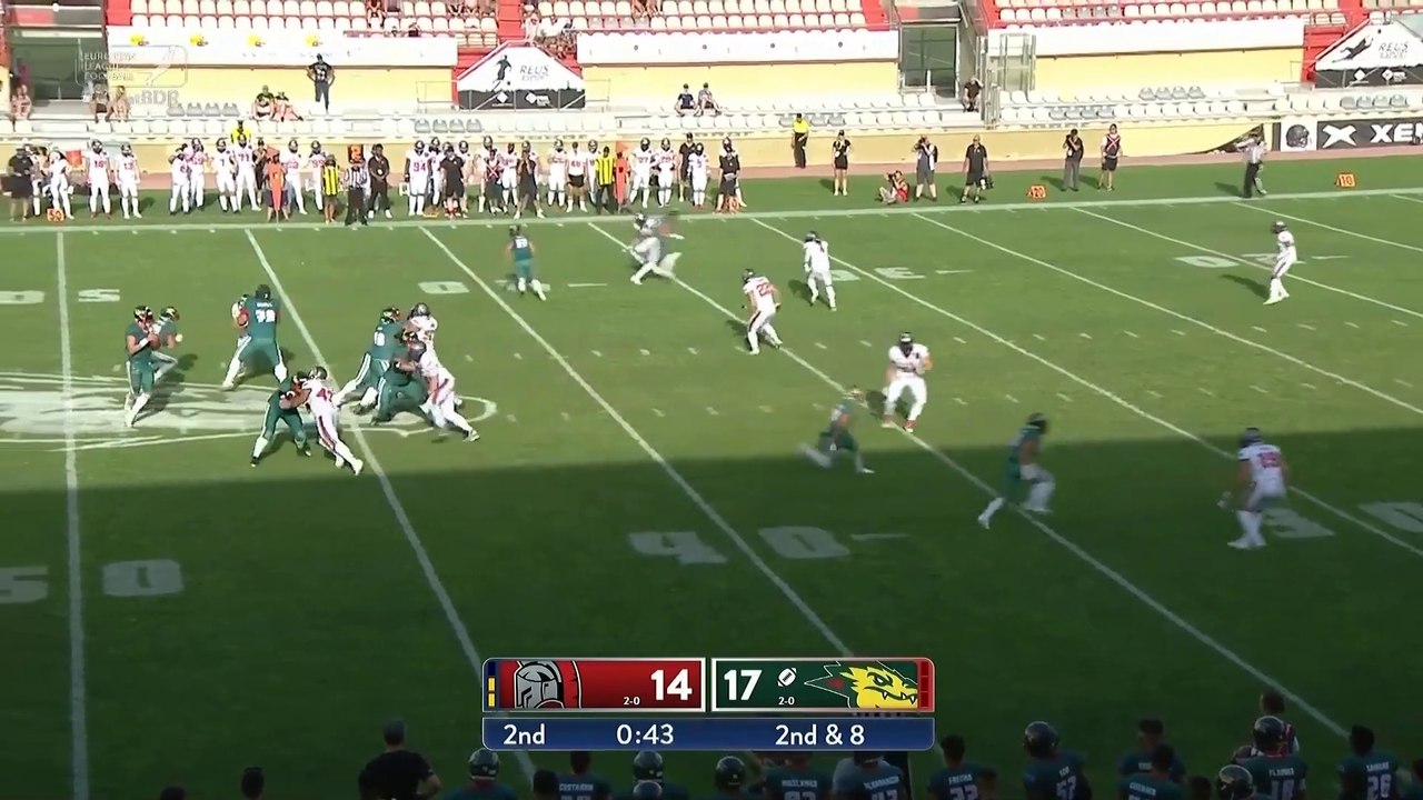 Köln verliert knapp bei den Barcelona Dragons