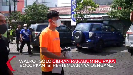Gibran Beri Bocoran Isi Pertemuannya dengan Prabowo di Hambalang