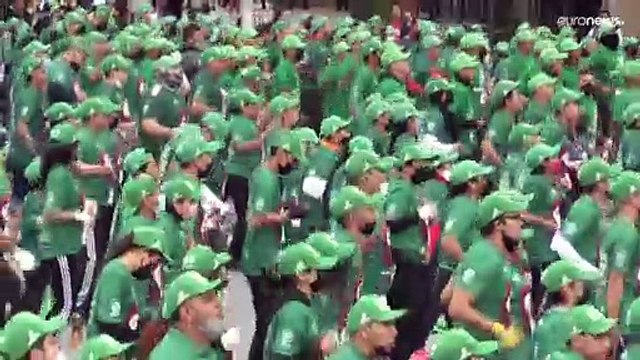 شاهد: مدينة مكسيكو سيتي تحطم الرقم القياسي لأكبر مشاركة في درس ملاكمة في العالم