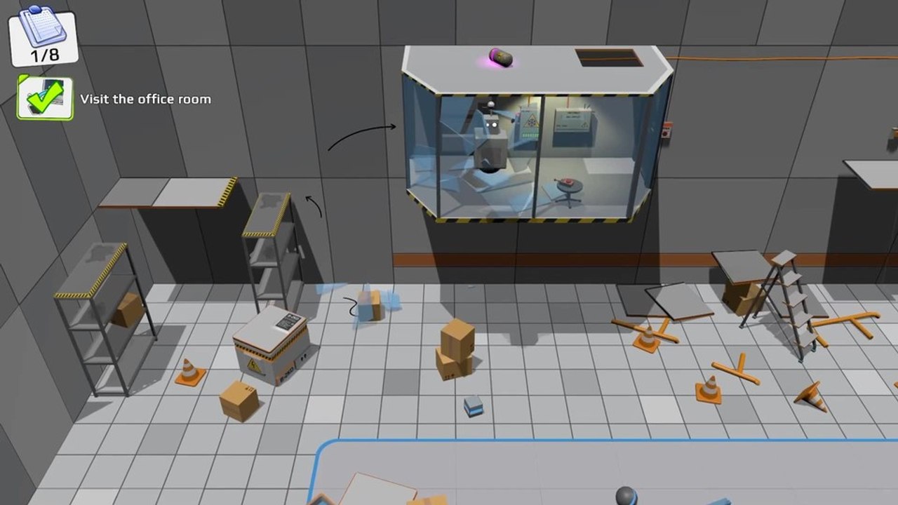 Area 86 - Erste Szenen aus dem Physik-Puzzlespiel