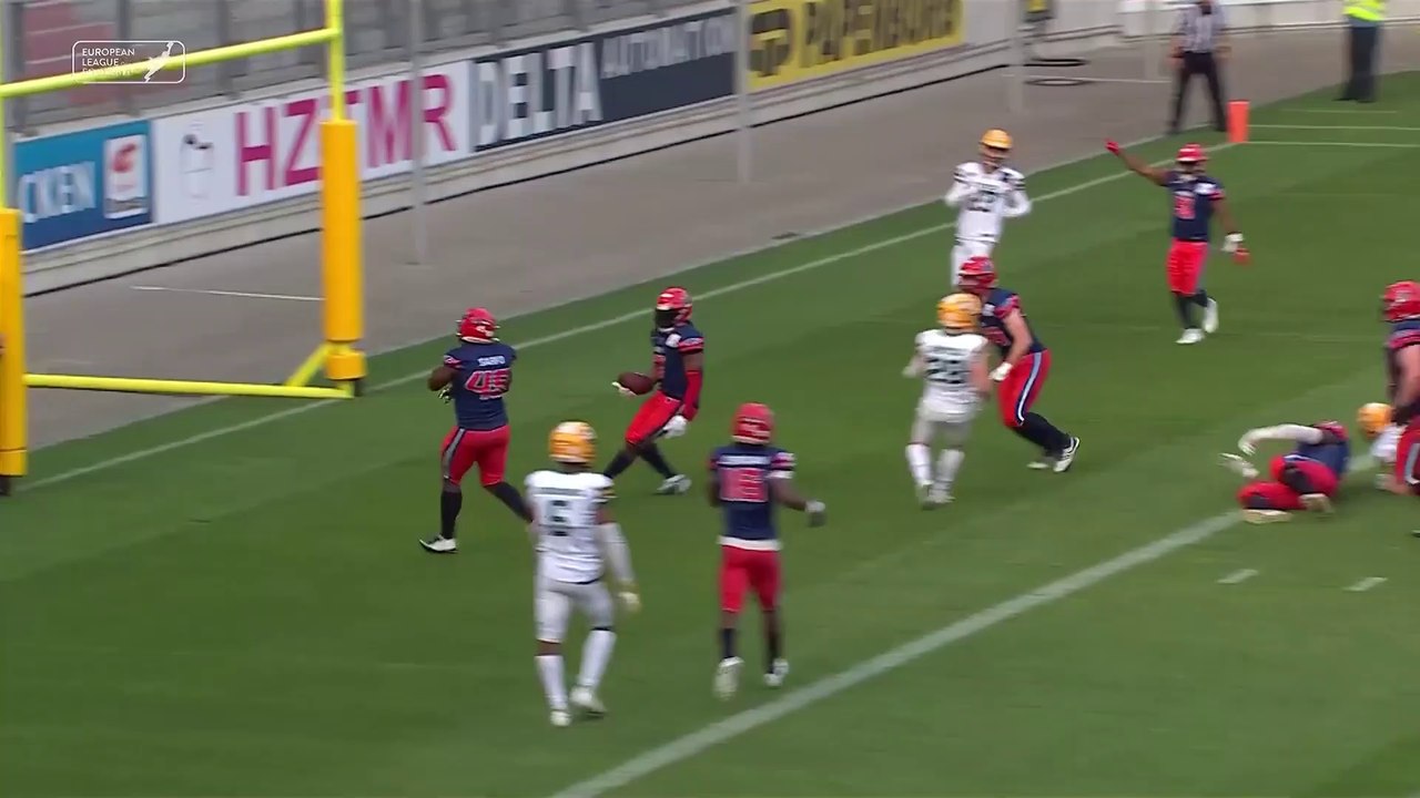 Defense der Hamburg Sea Devils dominiert bei den Leipzig Kings