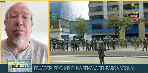 Paro Nacional en Ecuador cumple una semana de movilizaciones