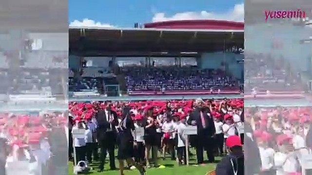 Türkiye 'Dünyanın en büyük Türk müziği çocuk korosu' rekorunu kırdı!