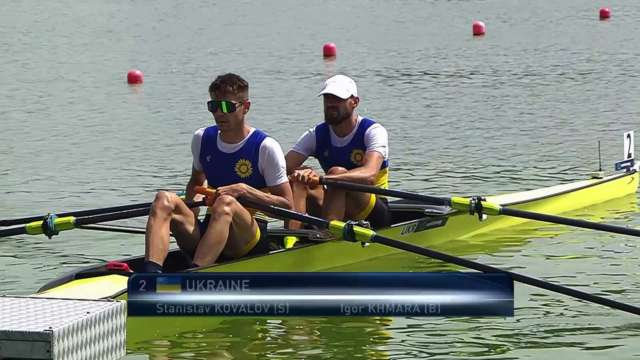 2022 World Rowing Cup II - Poznan, Poland - Lightweight Men's Double Sculls (LM2x) A-final