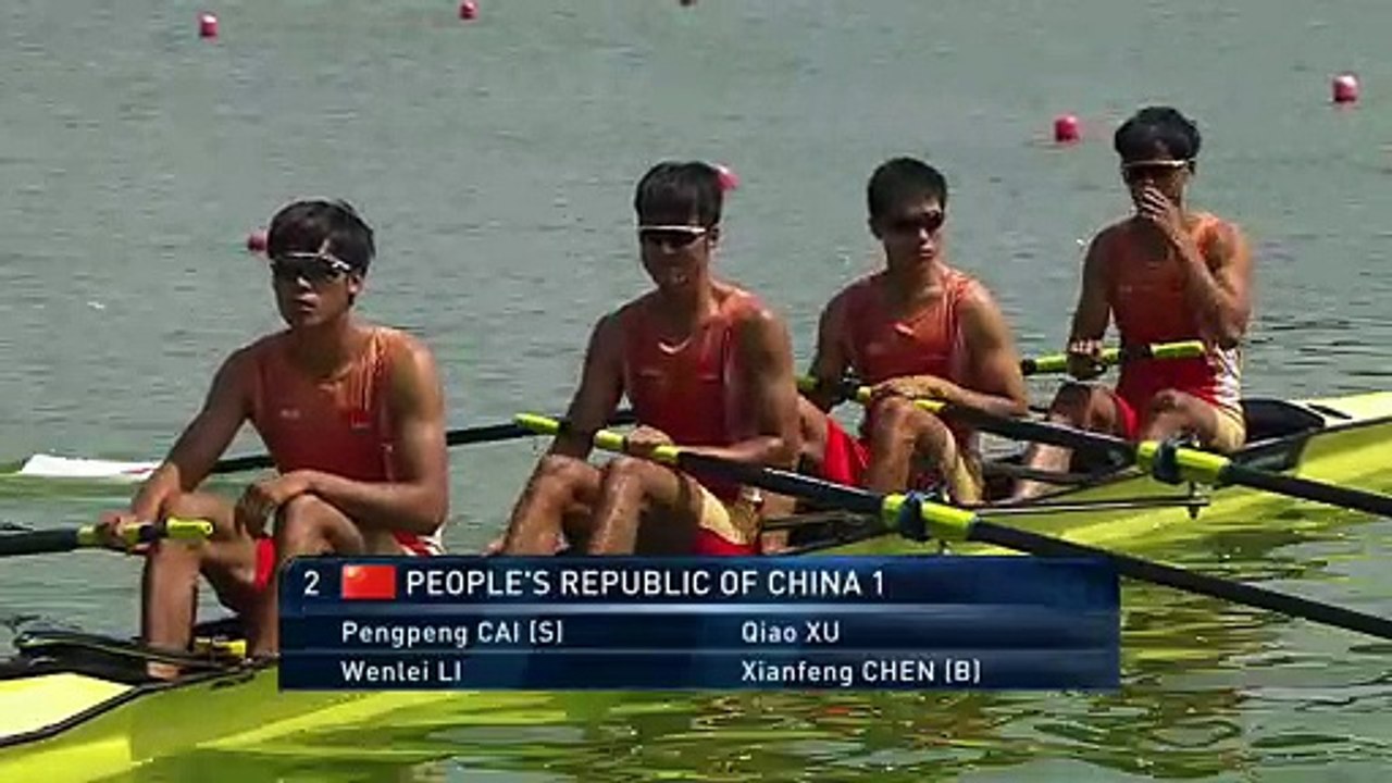 2022 World Rowing Cup II - Poznan, Poland - Men's Four (M4-) A-final