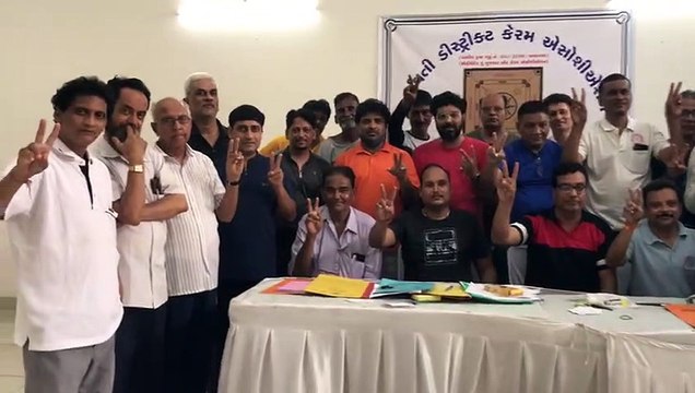 Carrom competition में खिलाडिय़ों ने दिखाया दम