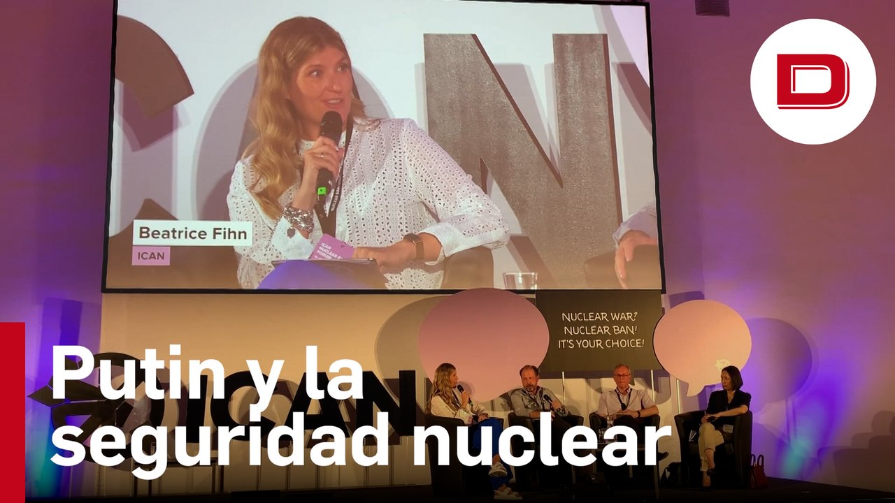 «No se puede dejar seguridad nuclear en manos de Putin», alerta nobel de la Paz