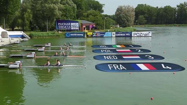 2022 World Rowing Cup II - Poznan, Poland - PR2 Mixed Double Sculls (PR2 Mix2X) A-final
