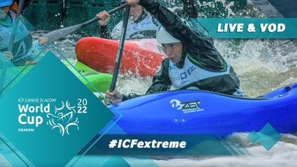 2022 ICF Canoe-Kayak Slalom World Cup Krakow Poland / Extreme Finals