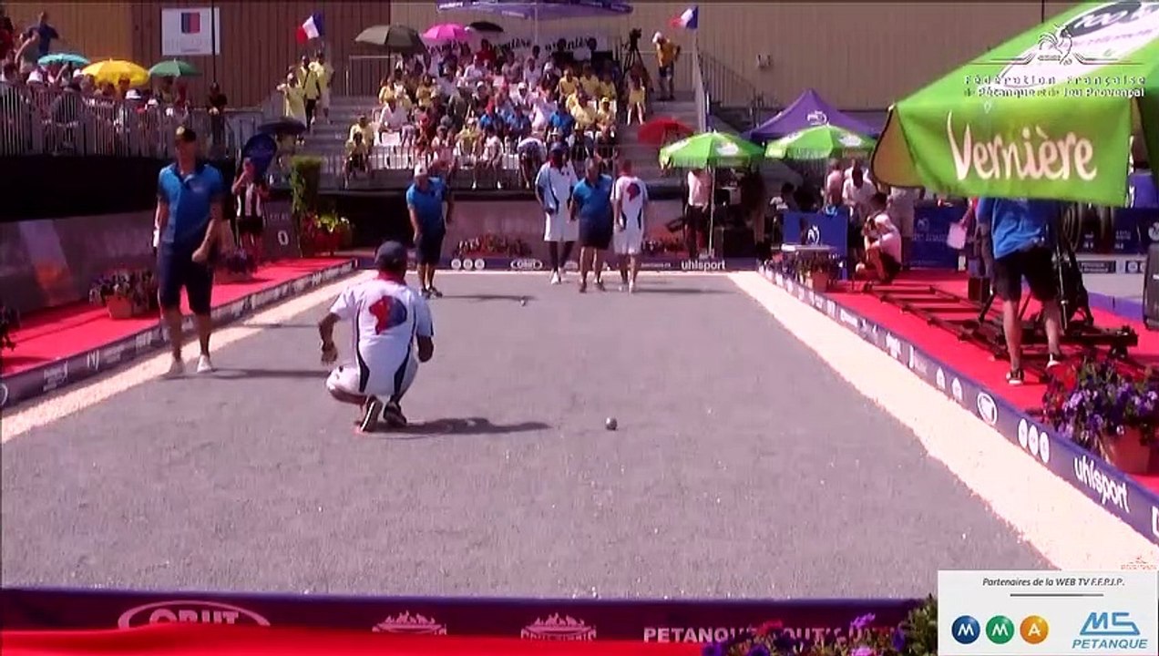 CHPT DE FRANCE TRIP SENIORS - BERGERAC 2022 Finale CD69 VS CD83