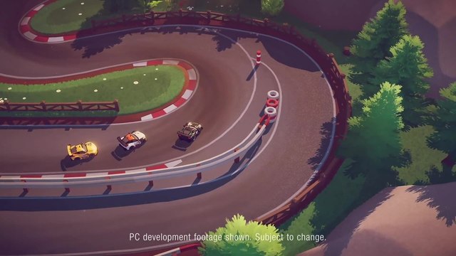 Circuit Superstars - E3-Ankündigungs-Trailer des Top-Down-Rennspiels