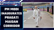 Prime Minister Modi inaugurates Pragati Maidan corridor project | Oneindia News *News