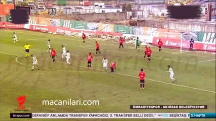 Ümraniyespor 1-2 Akhisar Belediyespor [HD] 21.12.2016 - 2016-2017 Turkish Cup Group G Matchday 3
